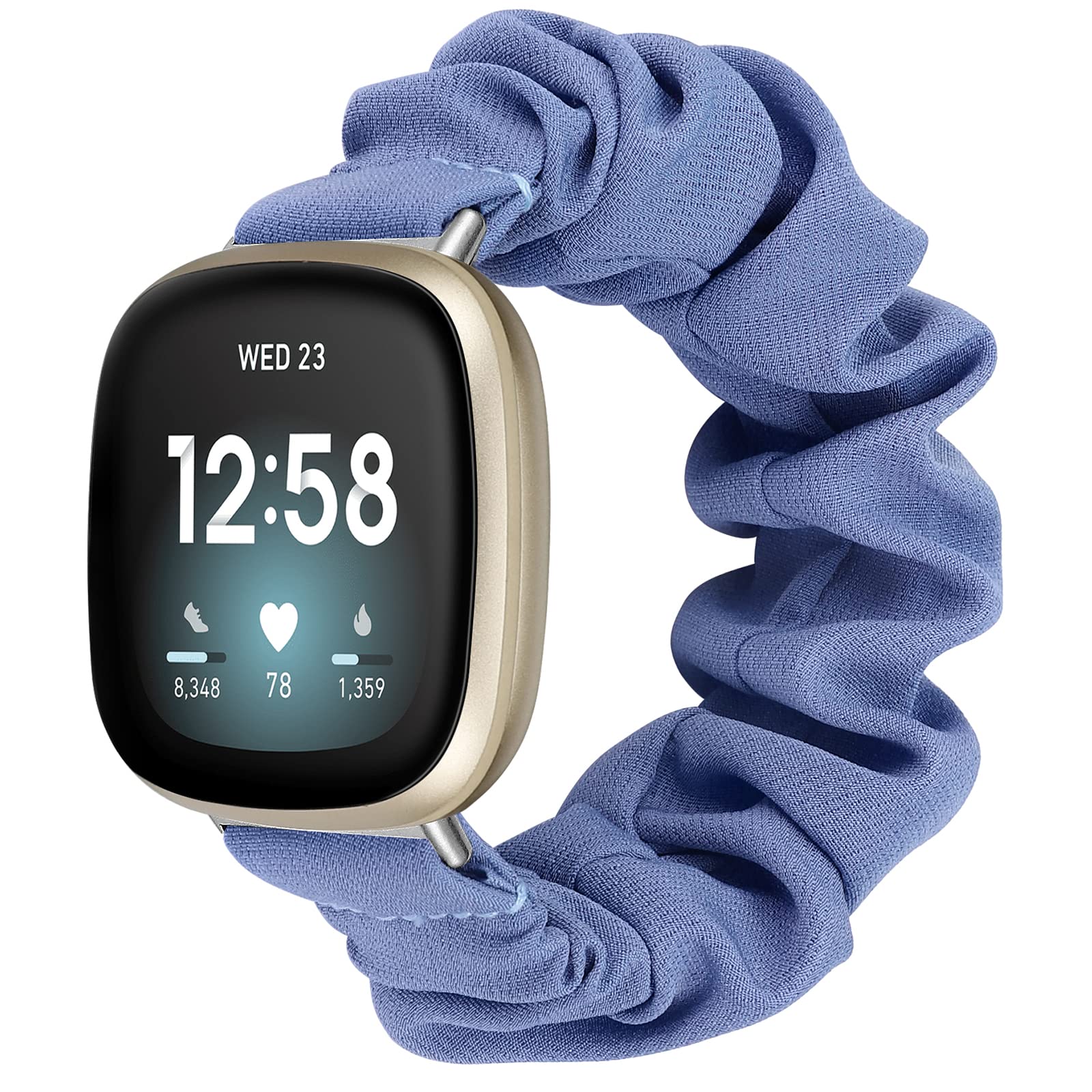 Fitbit versa scrunchie band best sale