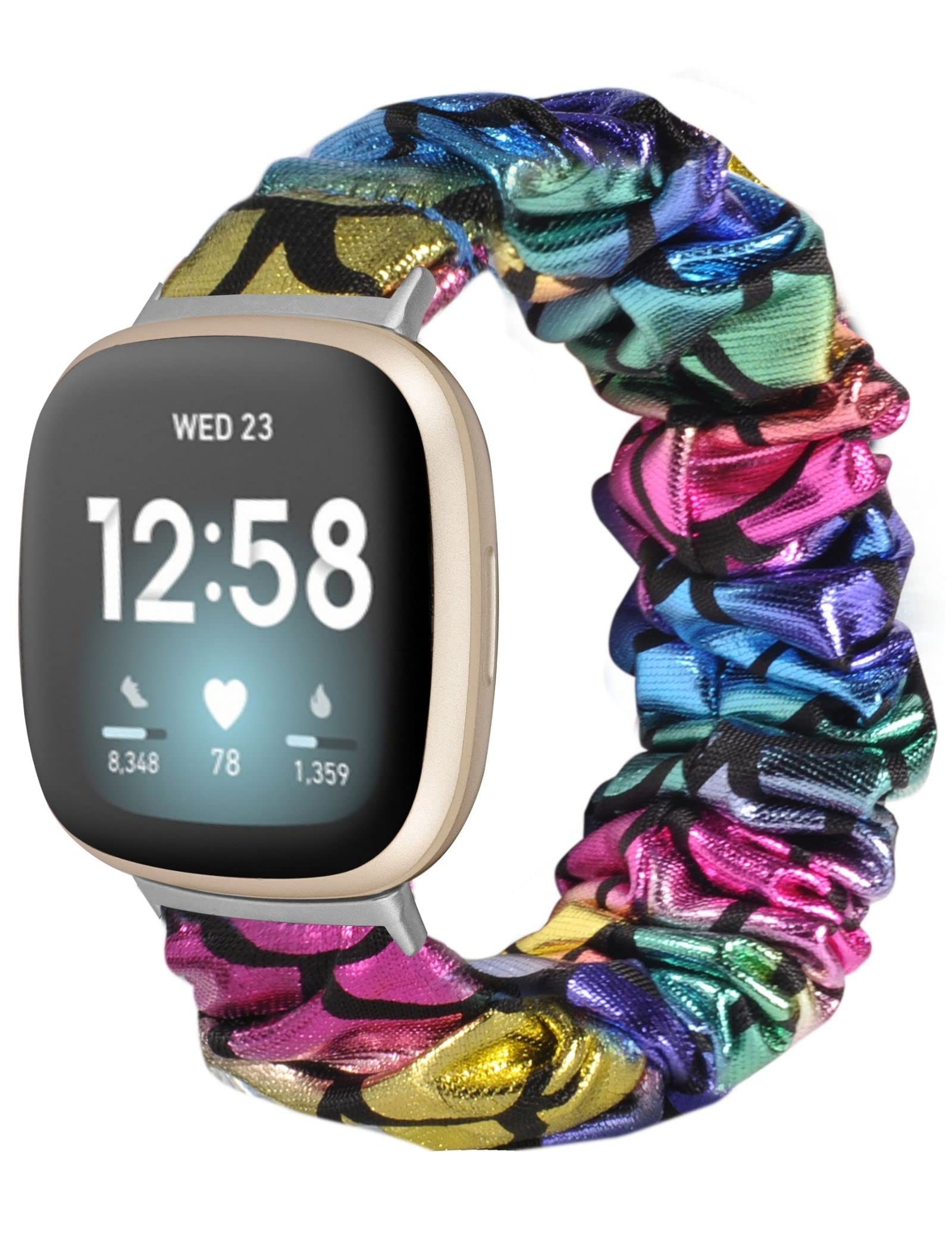 Fitbit versa outlet 3 scrunchie band