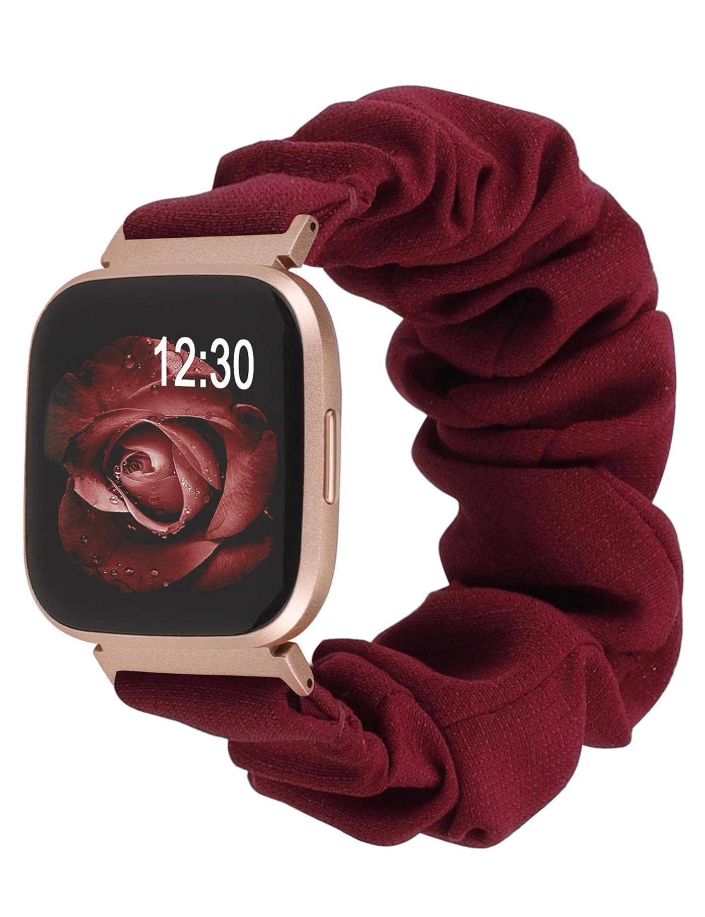 Fitbit versa burgundy hot sale