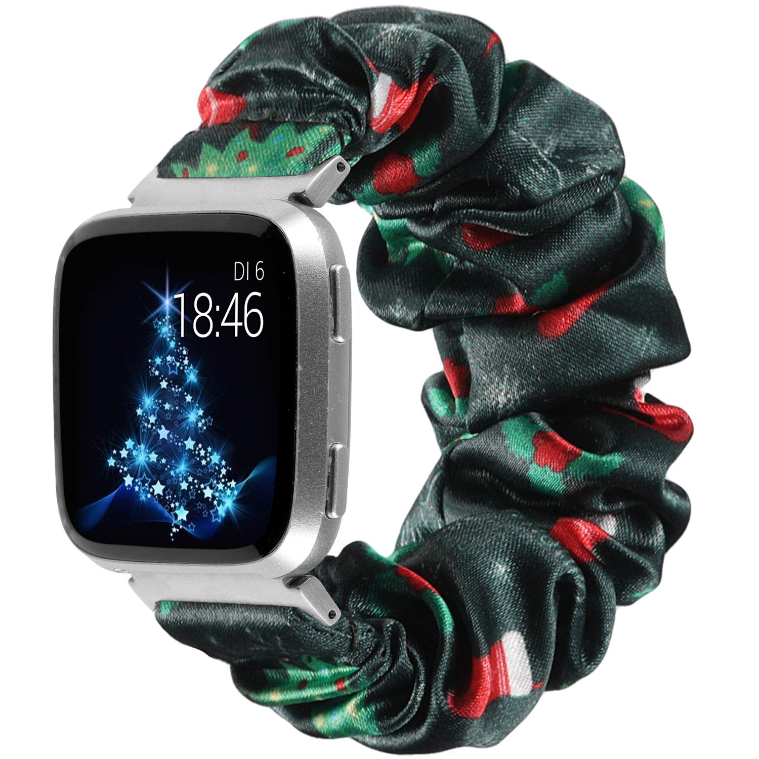 TOYOUTHS Scrunchie Bands Compatible with Fitbit Versa Versa 2 Versa Li Toyouths