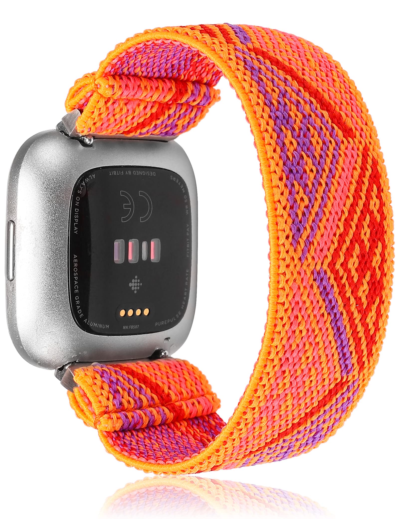 TOYOUTHS Elastic Band Compatible with Fitbit Versa Versa 2